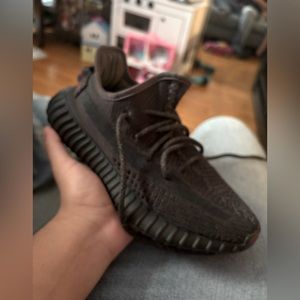 Original Yeezy boost black non reflective original with box from goat